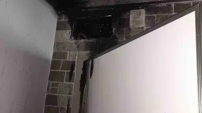 Alanya'da korku dolu anlar: Ev sahiplerinin soğukkanlılığı faciayı önledi