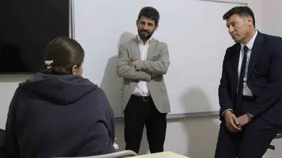 Cizre’de eğitimde dünya vizyonu: Dil kurslarında kapsamlı denetim mesaisi