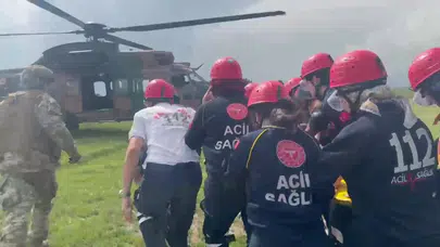 Geleceğin sağlıkçıları gökyüzünün kahramanlarıyla buluştu: Saniyelerle yarışan dev tatbikat