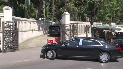 Bayram öncesi vefa ziyareti: Cumhurbaşkanı Erdoğan aile kabristanında
