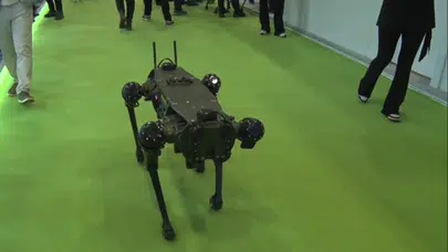 SAHA EXPO’nun yıldızı Jandarma oldu: Robot köpekten yerli kriminal çözümlere tam donanımlı gövde gösterisi