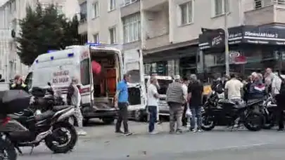 Lüleburgaz’da korkutan kaza: Otobüsün yol verdiği yayaya motosiklet çarptı