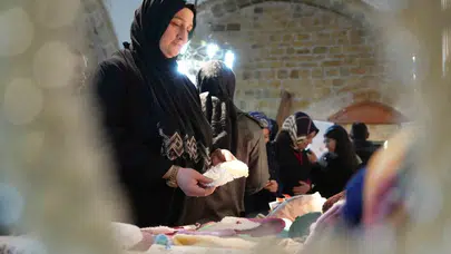 Bayburt'ta gençlerin el emeği göz nuru Taşhan'da hayat buldu