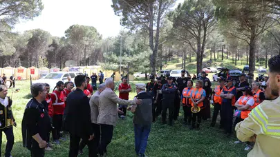 Kazdağları'nda nefes kesen prova: İletişim koptuğunda onlar devrede olacak