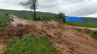Çorum'da kabus dolu saatler: Köyleri sel vurdu, mahsuller sular altında kaldı