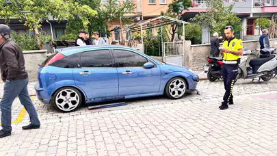 Kütahya'da kedi paniği: Motosikletli iki kişi hastanelik oldu