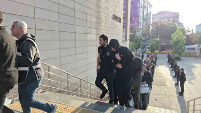 8,7 milyarlık vurgun operasyonunda düğmeye basıldı: Şebekenin kalbi adliyeye getirildi