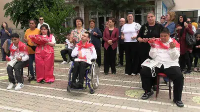 Edirne'de üniforma gururu: Özel bireylerin askerlik hayali gerçek oldu
