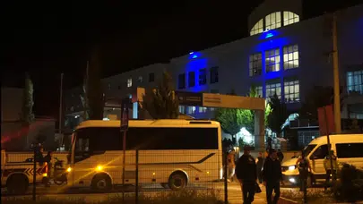 Burdur'da gece yarısı panik: Yurt binasında kimyasal alarm