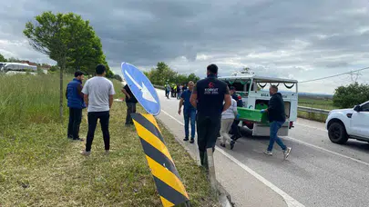 Biga yolunda acı bilanço: İki otomobilin karıştığı kazada 2 kişi yaşamını yitirdi