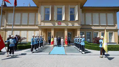 Vahdettin Köşkü’nde kritik zirve: Erdoğan ve Kraliçe Mathilde’den stratejik iş birliği mesajı