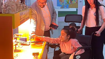 Dört duvar arasından bilim dünyasına: Cizre’de özel öğrencilerin unutulmaz günü