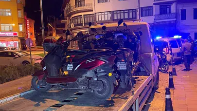 Akşehir yollarında motosiklet operasyonu: Kuralları hiçe sayanlara geçit yok