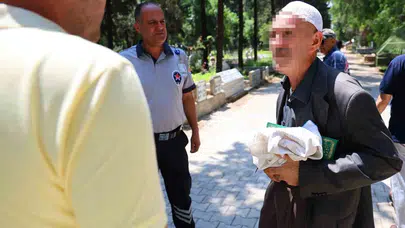 Mezarlıkta "hoca" denetimi: Dua okuyamayınca gerçek mesleği ortaya çıktı