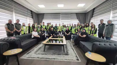Geleceğin orman mühendisleri Çanakkale ormanlarında tecrübe kazandı