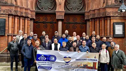 Erzurum iş dünyası Londra’da: İnşaat sektöründe küresel hamle