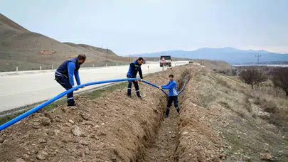 Yazıhan’da kronik su çilesi bitti: 2 bin 700 metrelik dev yatırım tamamlandı