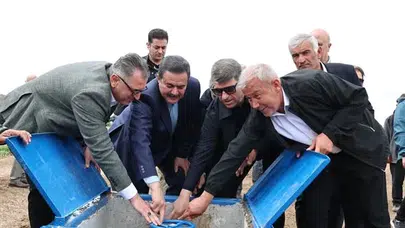Amasya’da tarımsal üretimde verimlilik dönemi: 160 hektarlık arazi suya kavuştu
