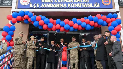 Hınıs’ta güvenlikte yeni dönem: Modern jandarma binası kapılarını açtı
