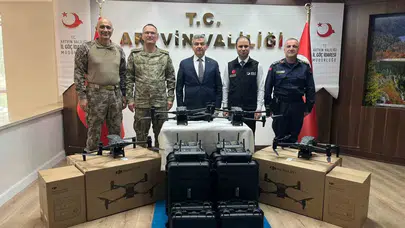 Artvin sınırında teknoloji devri: Kuş uçurtmayacak 4 yeni göz göreve başladı