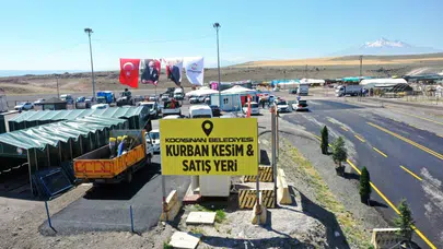 Kayseri’de kurban telaşı sona erdi: Kocasinan Belediyesi dev tesisi bayrama hazırladı