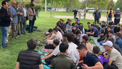 Afyon’da eğitimde moral günü: Kur’an kursu öğrencileri doğayla buluştu