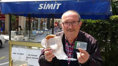 Kendi acısını hayırla dindirdi: Yüzde 85 engelli simitçiden örnek hareket