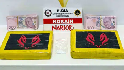 Zehir tacirlerine Muğla'da geçit yok: Operasyonda 2 kilo kokain yakalandı