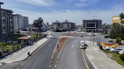 Tarsus trafiğinde düğüm çözüldü: Sürücülerin korkulu rüyası olan kavşak baştan aşağı yenilendi