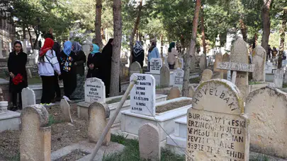 Erzincan’da hüzün ve vefa buluşması: Terzibaba’da bayram öncesi duygusal yoğunluk