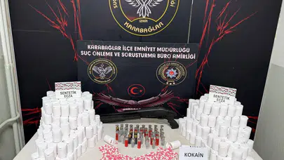 Karabağlar’da zehir tacirlerine ağır darbe: Evinden cephanelik çıktı