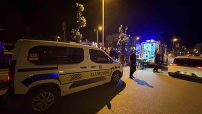 Tosya’da motosiklet kazası: Park halindeki araca çarpan sürücü hastanelik oldu
