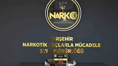 Kırşehir narkotik ekiplerinden zehir tacirlerine ağır darbe: İki tutuklama