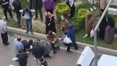 Elazığ’da korkutan kaza: Yolun karşısına geçmek isterken otomobil çarptı