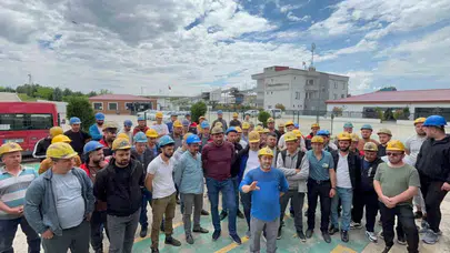 Emeklerinin karşılığını alamayan madenciler isyanda: Edirne'de 4 gündür süren grevde taraflar karşı karşıya