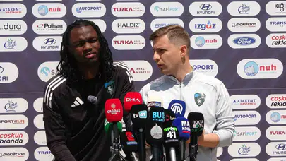 Kocaelispor'da Joseph Nonge'nin geleceği belirsiz: Sahada olmayı seviyorum ama kararı hoca verir