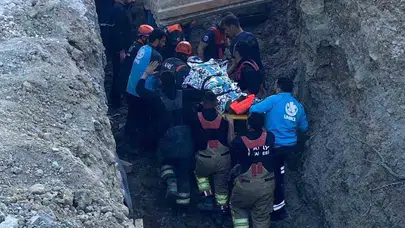 Hatay’da şantiye faciası: Dakikalar süren yaşam mücadelesini kazandı