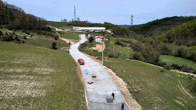 Gebze’nin çehresi değişiyor: Köy yolları modern standartlara kavuşuyor