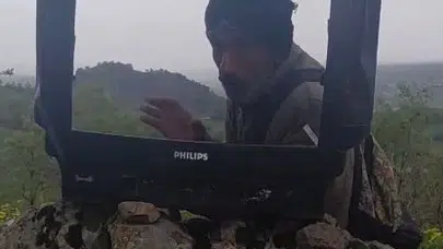 Ekranı yok ama haberi tam: Elazığlı çobandan dağ başında meteoroloji bülteni