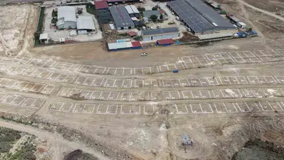 Tarsus'ta bayram mesaisi: 30 dönümlük alanda modern satış noktası kuruluyor