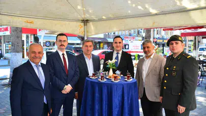 Terme’de bayram coşkusu sahada yaşandı: Protokol görev başındaki personeli unutmadı