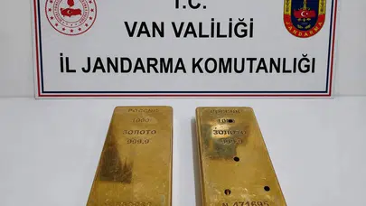 Van’da milyonluk kaçakçılık operasyonu: Jandarma takibe aldı, altınlar ele geçirildi