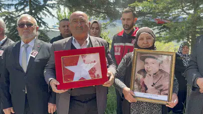 61 yıllık hasret bitti: Şehit Onbaşı, doğduğu topraklarda dualarla karşılandı