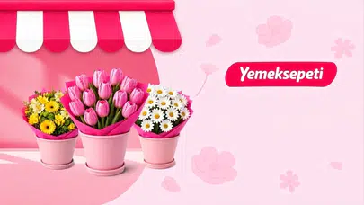 Yemeksepeti'nden Anneler Günü sürprizi: Çiçek pazarına hızlı giriş yaptı