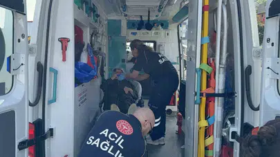 Samsun'da saniyelerle gelen kurtuluş: Eşinin hamlesi hayatını kurtardı