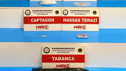Zehir tacirlerine Kahramanmaraş'ta ağır darbe: Cephanelik gibi evden uyuşturucu fışkırdı