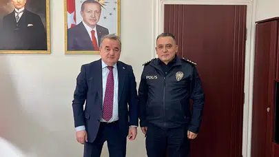 Bozüyük Emniyeti’nde bayrak değişimi: Yeni müdür mesaisine başladı