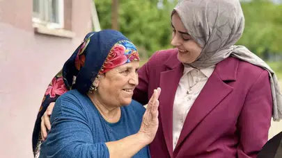 Devletin kapısı yaşlılara her zaman açık: Kaymakam Kılıç’tan anlamlı ziyaret
