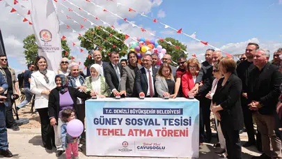 Güney’in çehresi değişiyor: Sosyal tesis için ilk harç döküldü