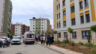Adıyaman’da korku dolu anlar: Üçüncü kattan beton zemine çakıldı